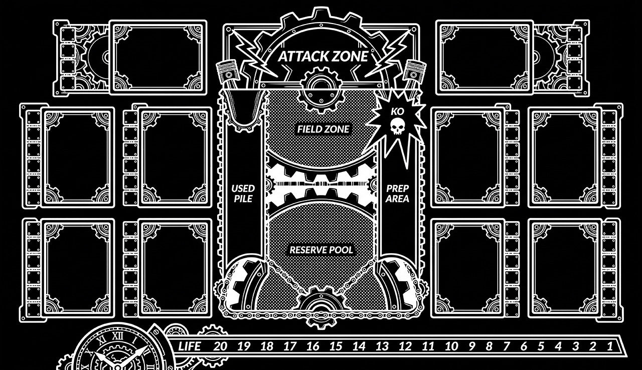 TCG playmat dice masters playzone