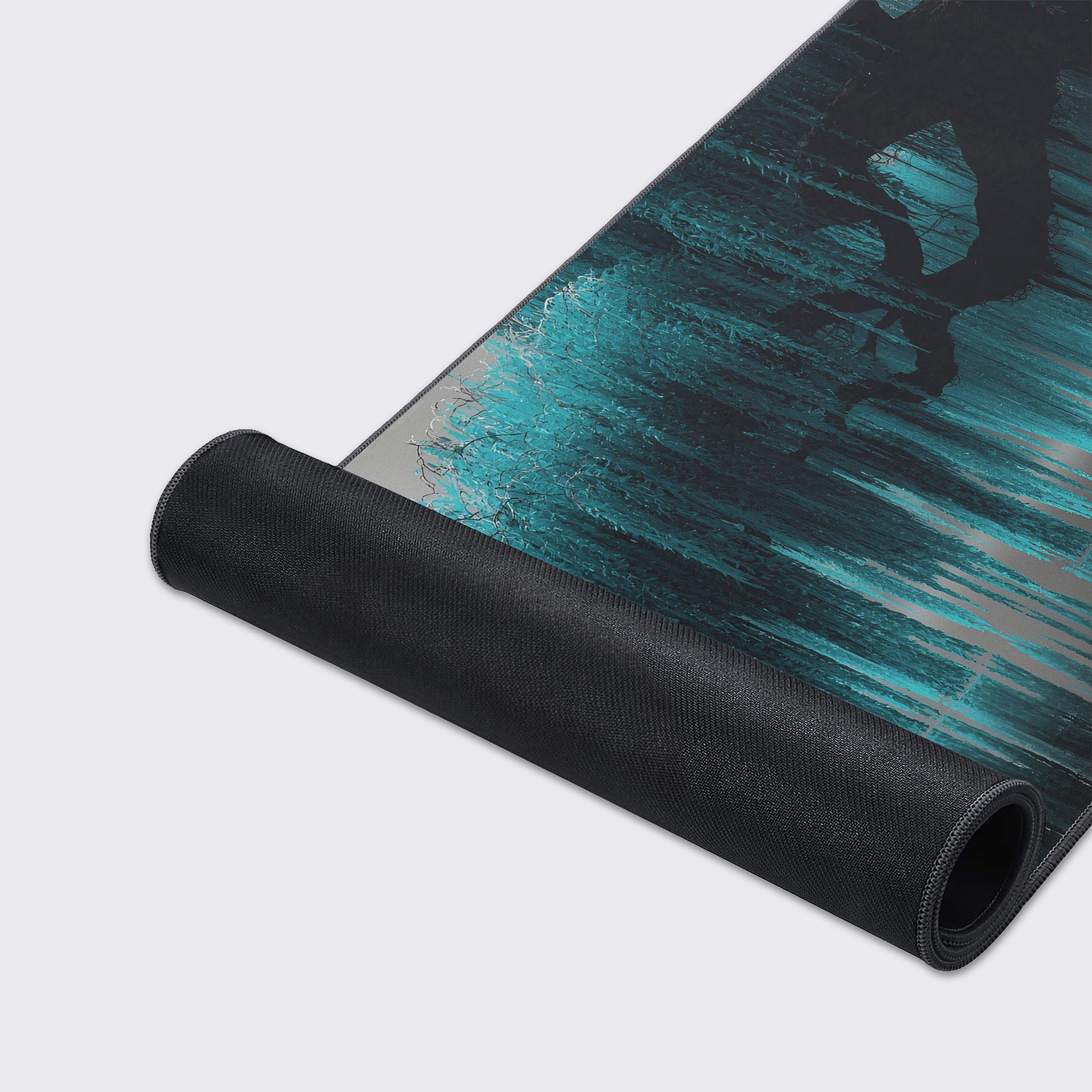 Smooth waterproof surface of the ethereal fantasy nature gaming mouse pad