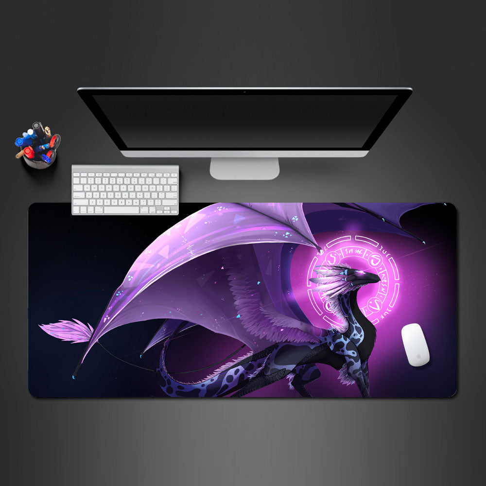 pokemon rising dragon desk mat, pokemon desk pad, dragon pokemon large mouse pad, best pokemon mouse pad for gift