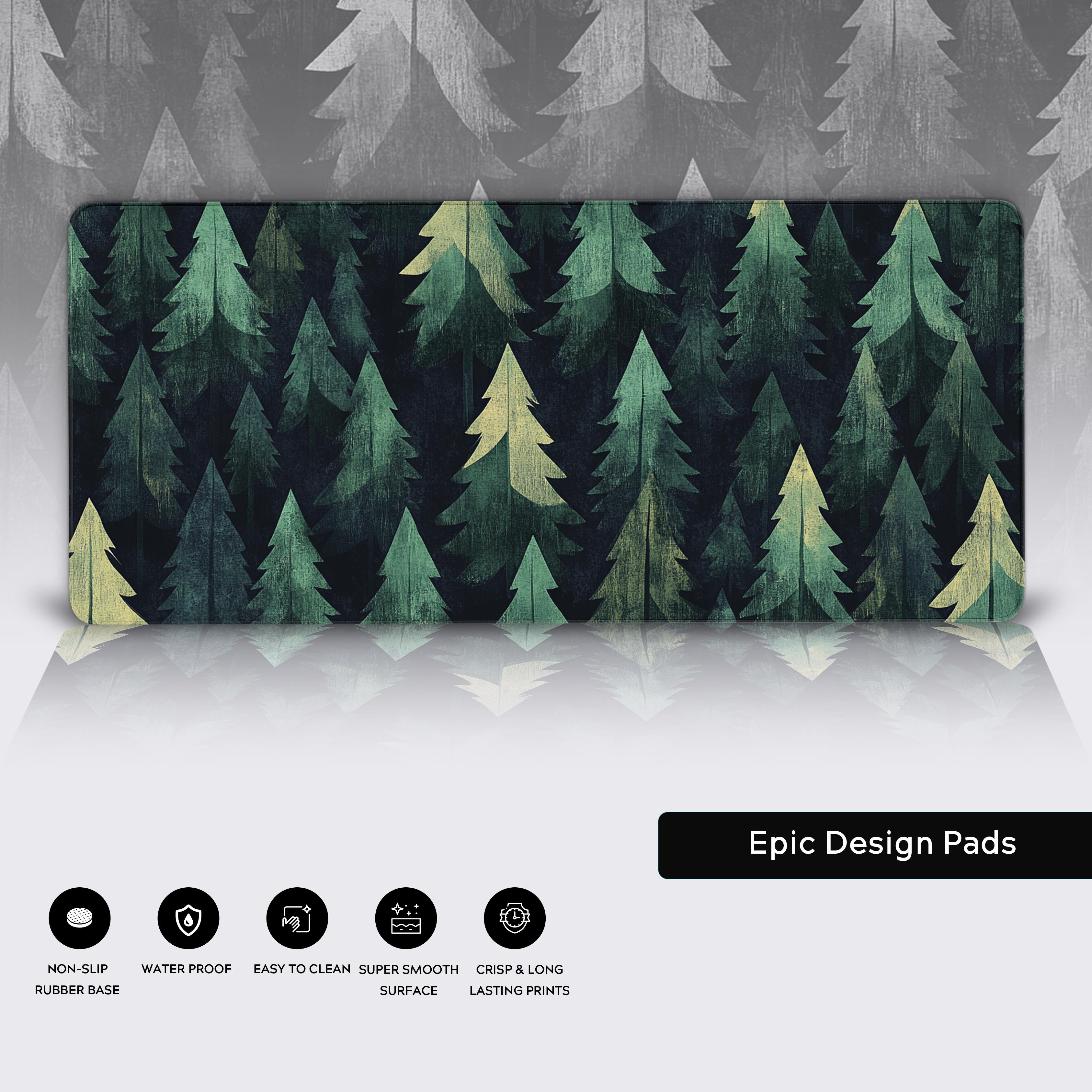 Nature's Touch: Transforming Workspaces with Forest Inspired Desk Pads