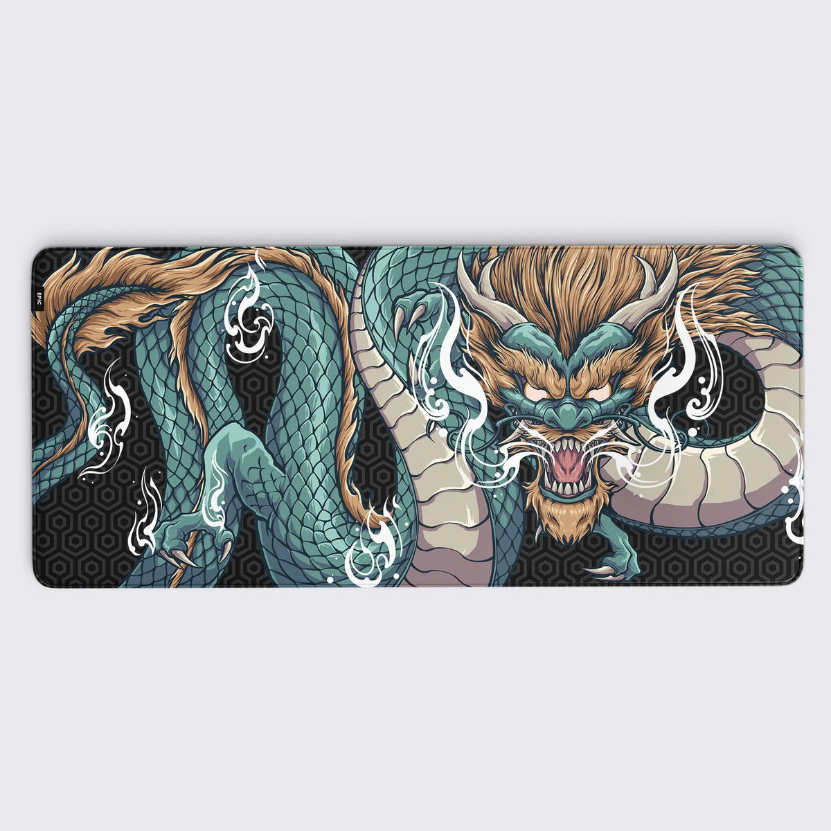 Chinese dragon large desk pad