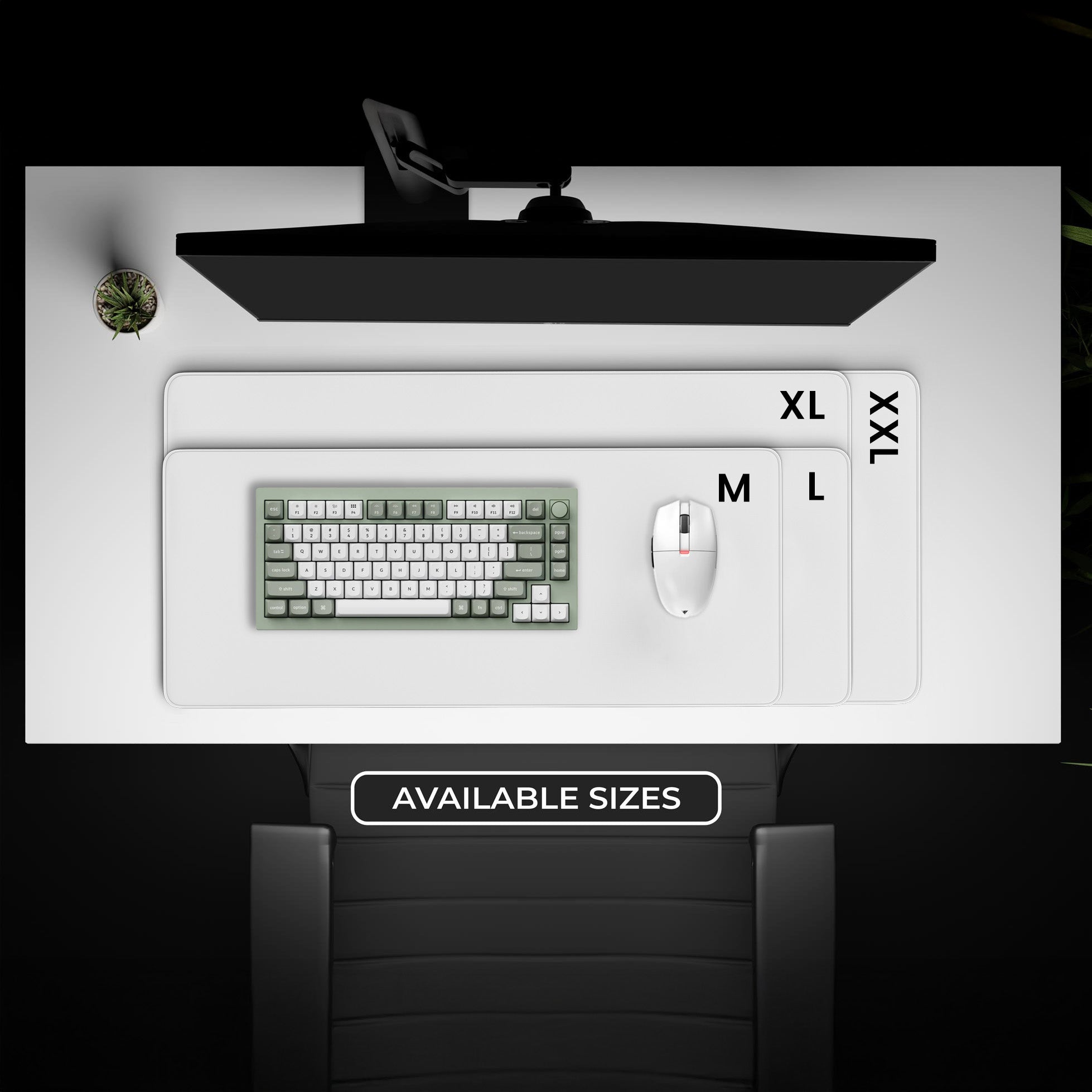 Dark Abstract Desk Pad – Epic Design Pads