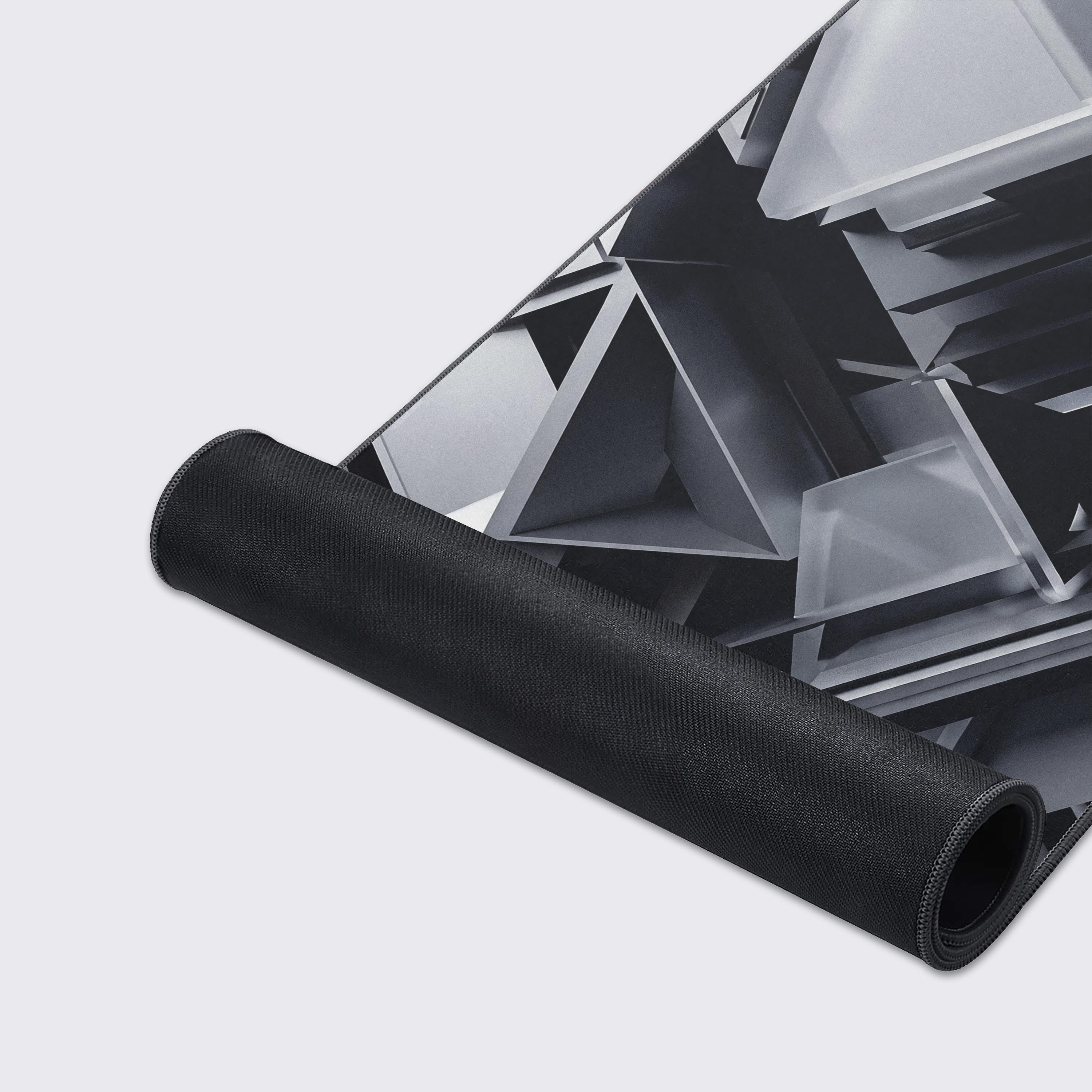 Detailed view of the ultra-smooth waterproof surface and crisp 3D printing