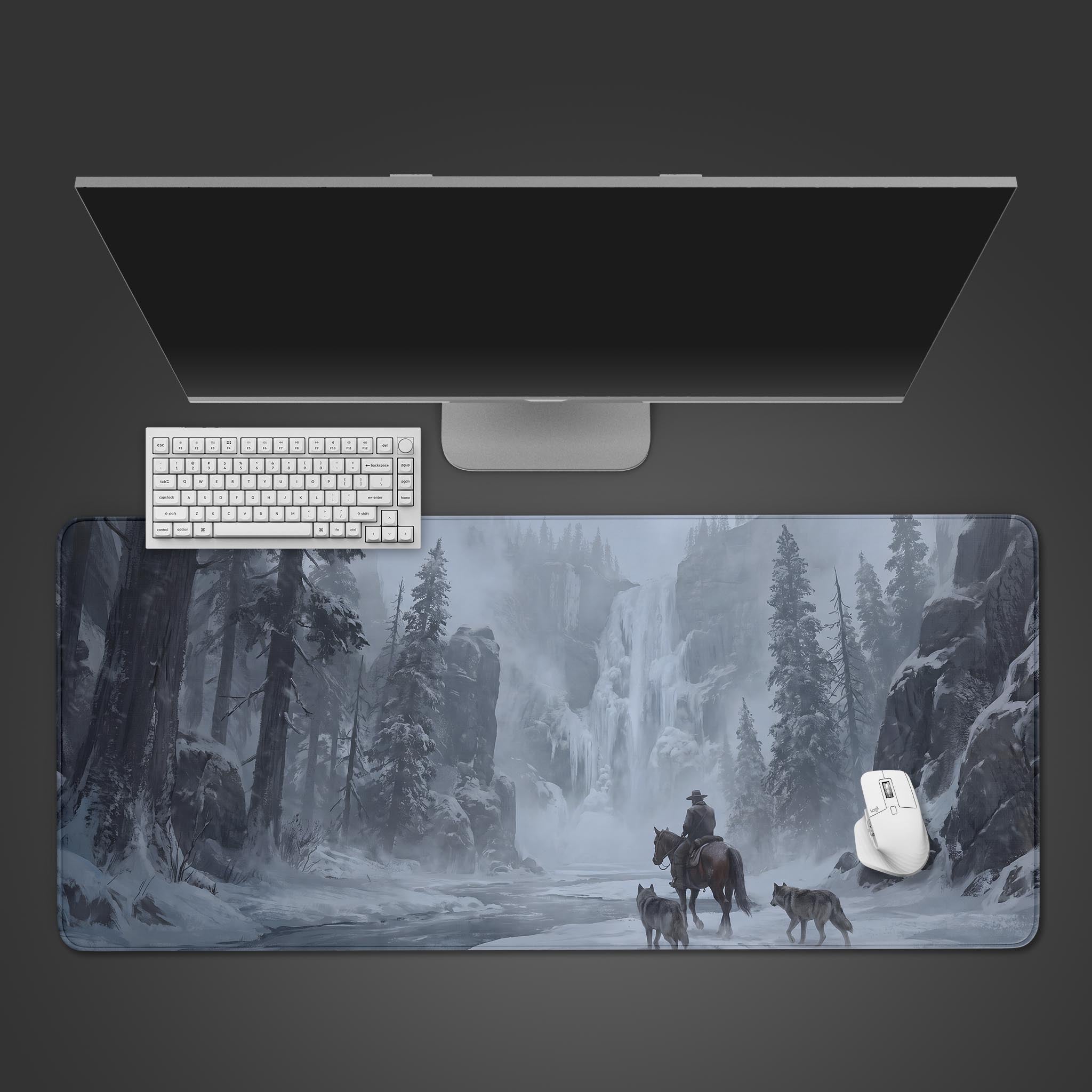 Pure Black Desk Pad – Epic Design Pads