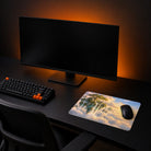 S Custom Gaming Mouse Pad - example: a fantasy painting of floating islands