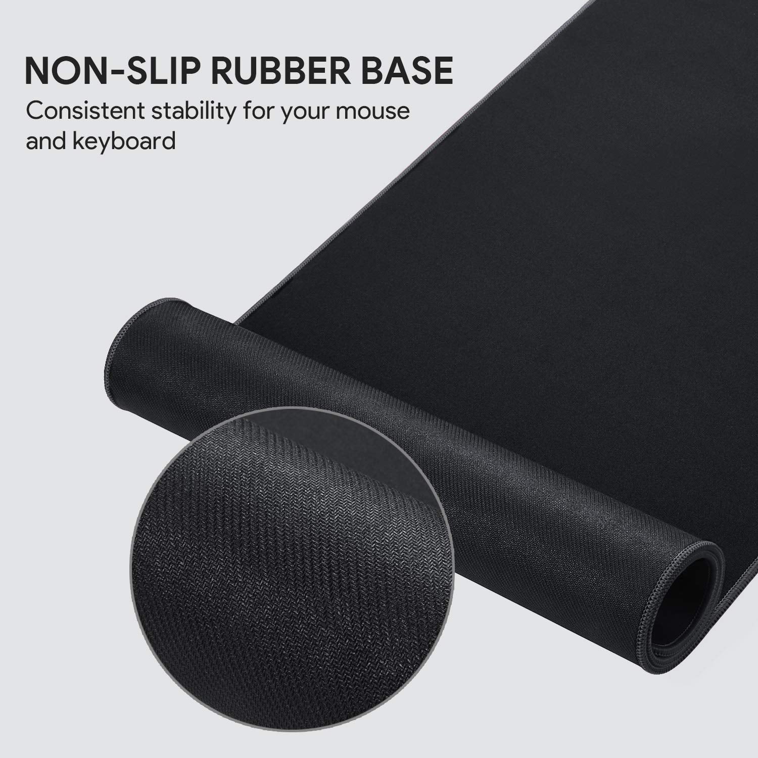 Pure Black Desk Pad – Epic Design Pads