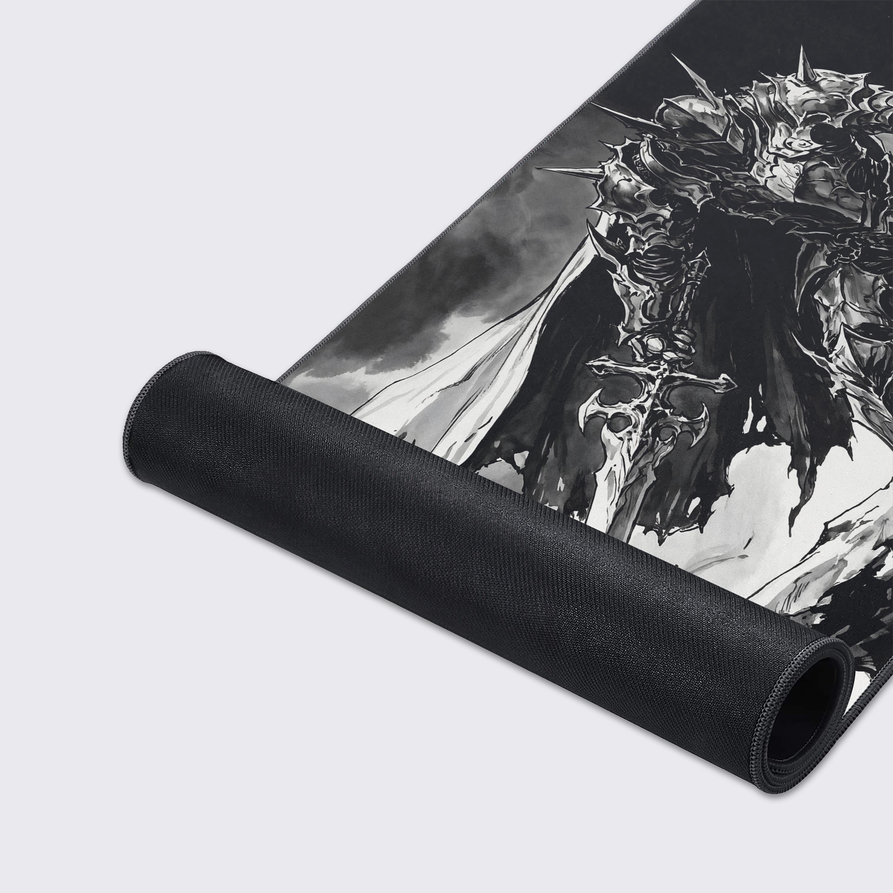 Product features showing non-slip rubber base, waterproof surface, and crisp print quality.