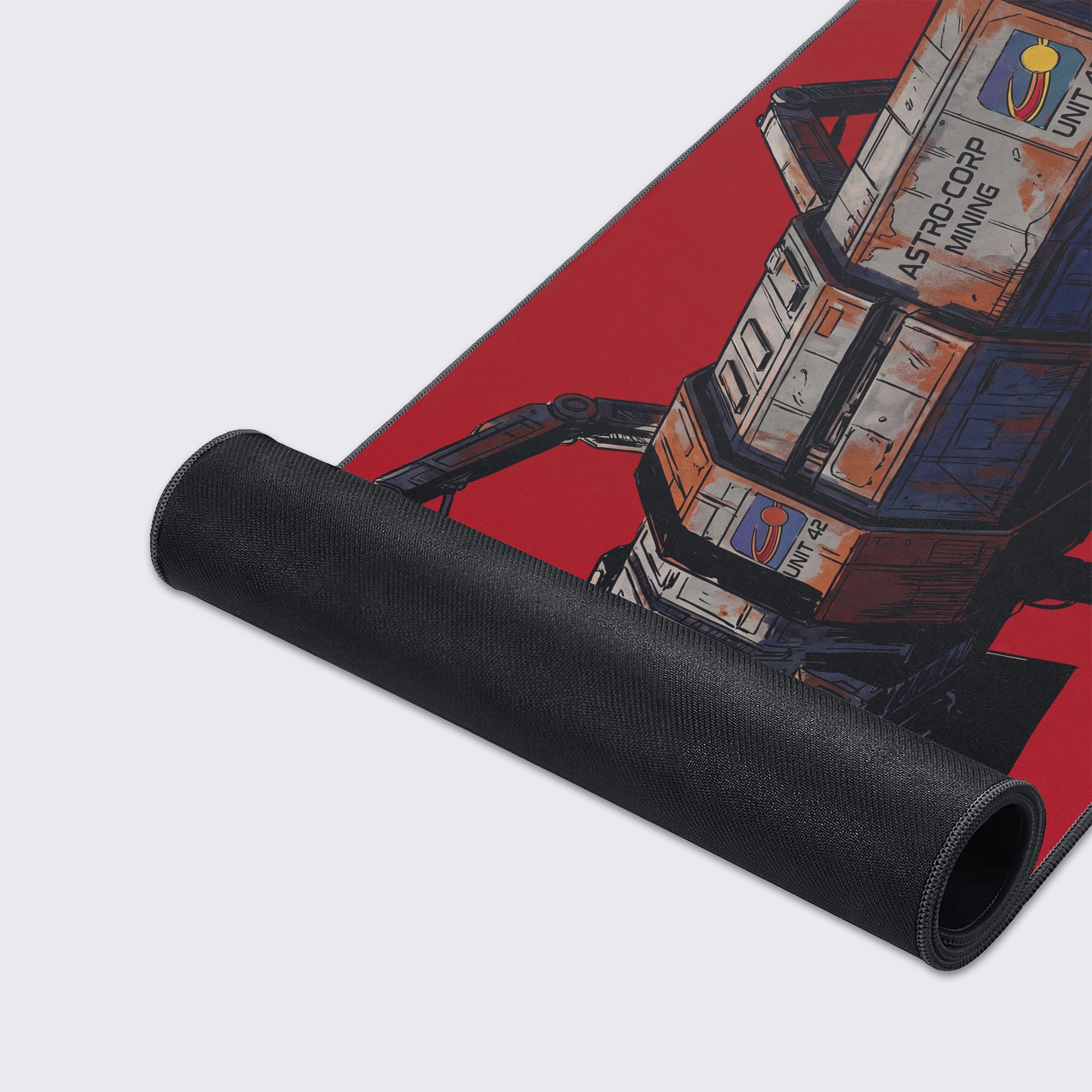 Detailed view showing the waterproof surface and non-slip rubber base icons