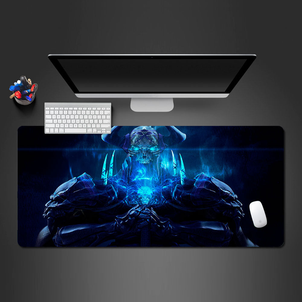 King Hassan Large gaming desk mat, World of warcraft large mouse pad, WoW large desk pad, best gaming large mousepad