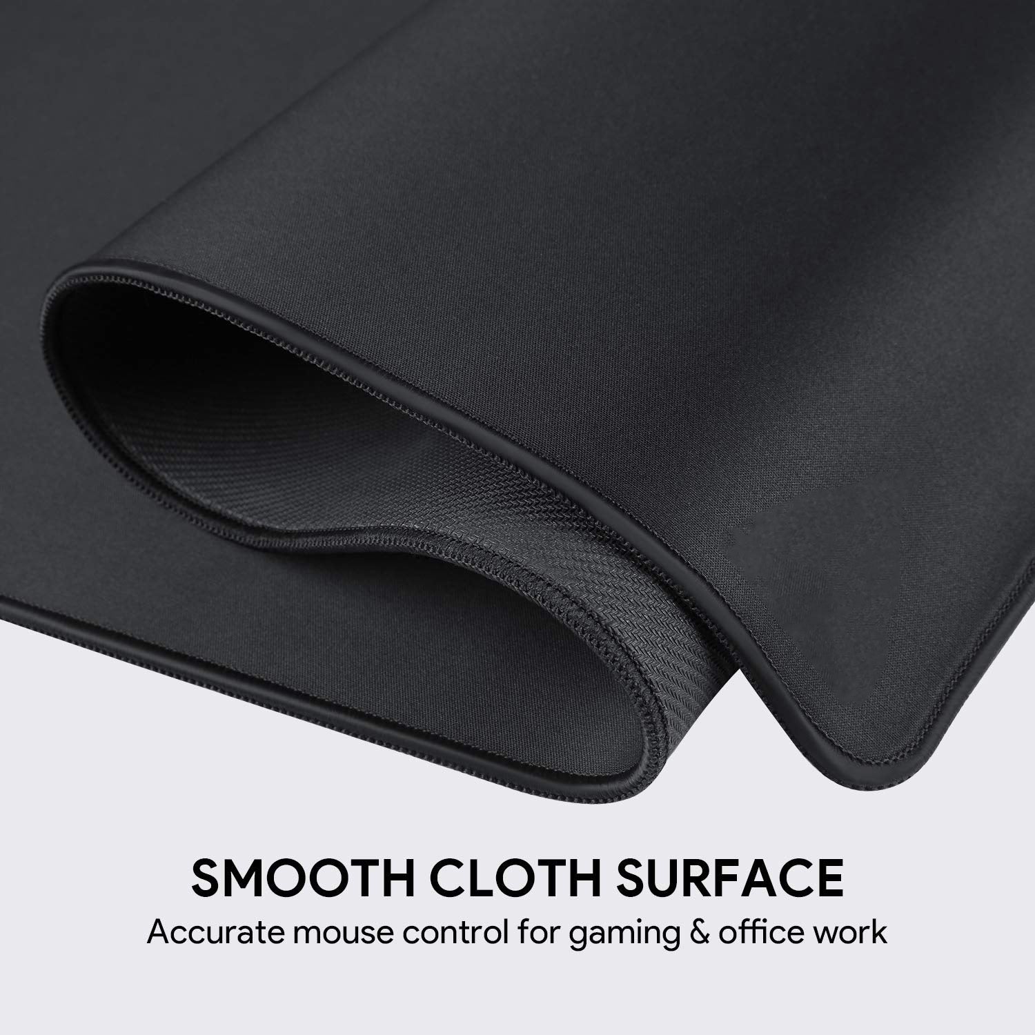 smooth desk mat with dark wolf design, bring a new look on your pc desk gamer setup, accurate mouse control desk mat for gaming and office work