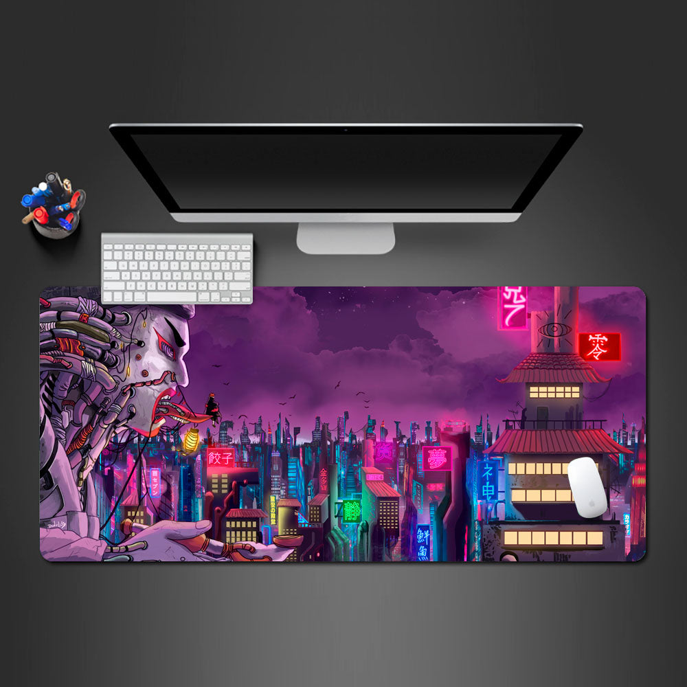 Amegakure Anime Pad, Japanese Mousepad, Japanese Desk mat, XXL Desk Mat, Mouse pad, Extended Mousepad, Anime Mouse Pad, Custom Design Mousepad