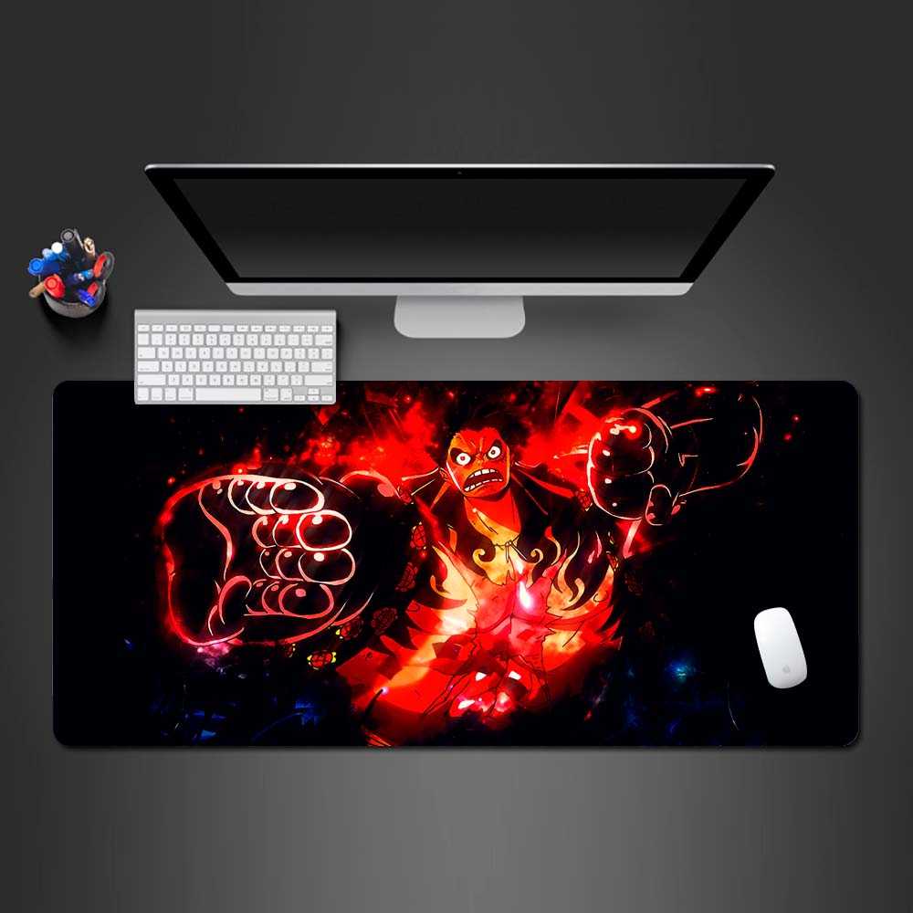 luffy anime desk mat, tank man one piece anime mouse pad, gear 4 gaming desk mat, luffy large gaming mouse mat