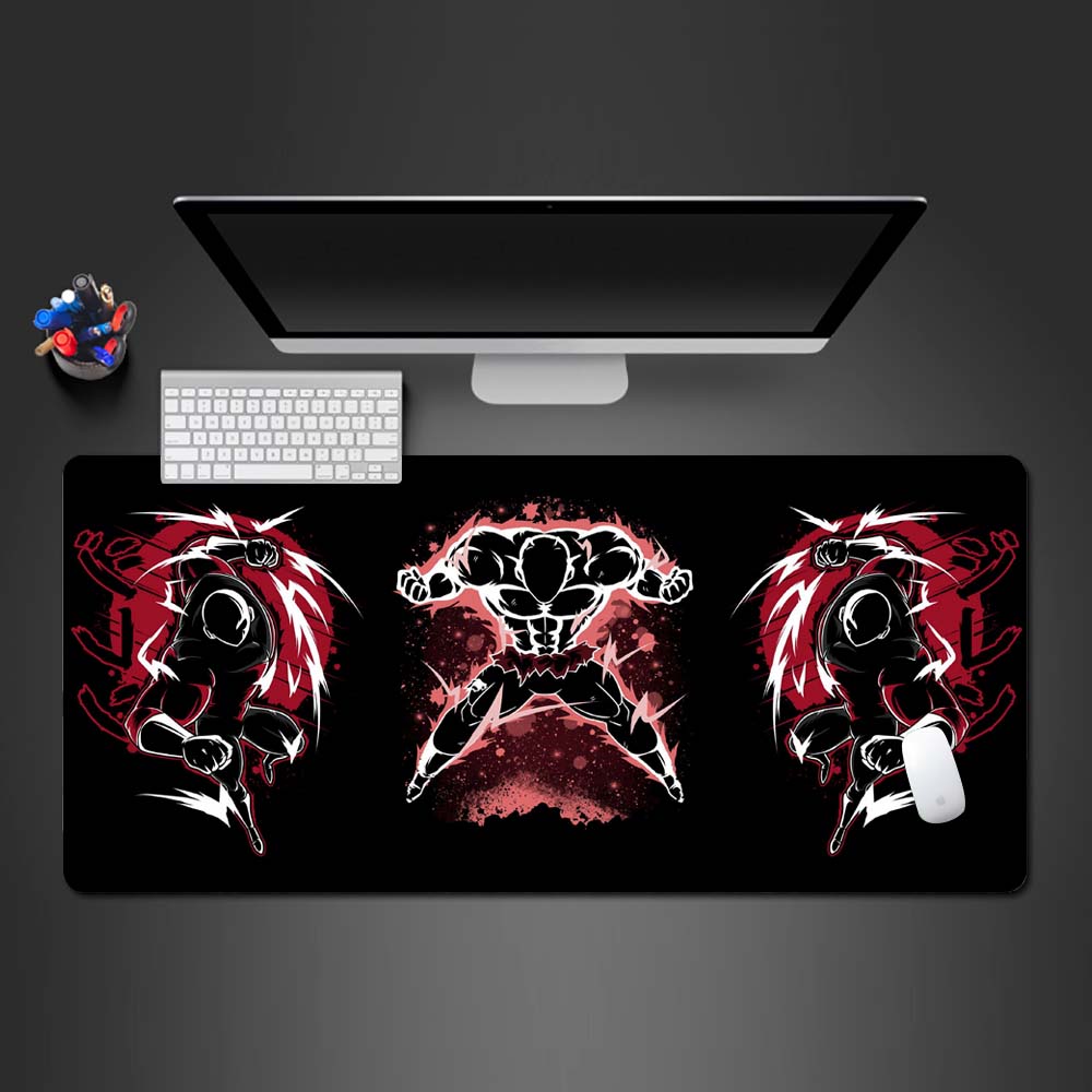 Jiren anime gaming large mouse pad, dragon ball super jiren desk mat, jiren large mousemat, jiren in dragon ball super desk pad, best dragon ball mouse pad