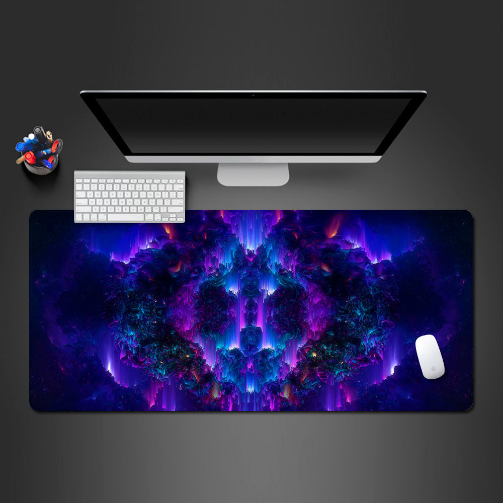 space desk mat, star gaming desk pad, space star large gaming mousepad, star keyboard and mousemat